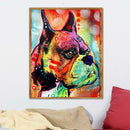 5D DIY Full Drill Diamond Painting Dog Cross Stitch Embroidery Kit (Dog08)
