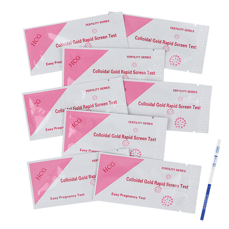 1 Pcs Early Urine Pregnancy Test Strips Midstream Detection Kit Home TestinS Ew