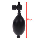 Black rubber blood pressure sphygmometer adjustable pump bulb valve accessor3CR