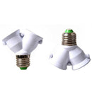 2x E27 Adapter E27 to Dual Vis Bayonet Converter N2P4