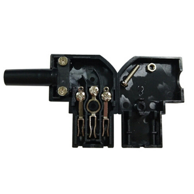 Durable IEC C13 right angle rewirable connector 3 pin female power plug socke Gn