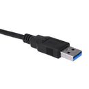 USB2.0 to 7+15Pin SATA HDD Adapter Easy Drive Cable with USB Power Port