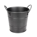 Stainless Fries Baskets Chips Bucket Dessert Appetizer Snacks Bucket Black