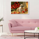 Dog 5D DIY Diamond Painting Full Square Drill Cross Stitch Art Gift (JF170) A