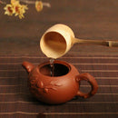Natural Bamboo Water Ladle Bailer Water Dipper Home Garden Tea Ceremony Tool