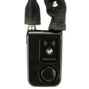 Black Smart Chain Lock 80Cm Smart Waterproof Bluetooth Lock 110Db Latest An