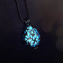 Lovely Wishing Tear Drop Fairy Glow in the Dark Steampunk Pendant  3C