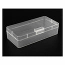 Clear Plastic Jewelry Rectangle Case Box Holder Container 18cm x 8.5cm x 4.5C1Q7