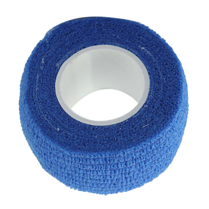 2.5cm First Aid  Ankle Care Self-Adhesive Bandage Gauze Tape Blue