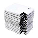 Beer Can Coolers Sleeves Reusable Drink Caddies for Events Weddings White