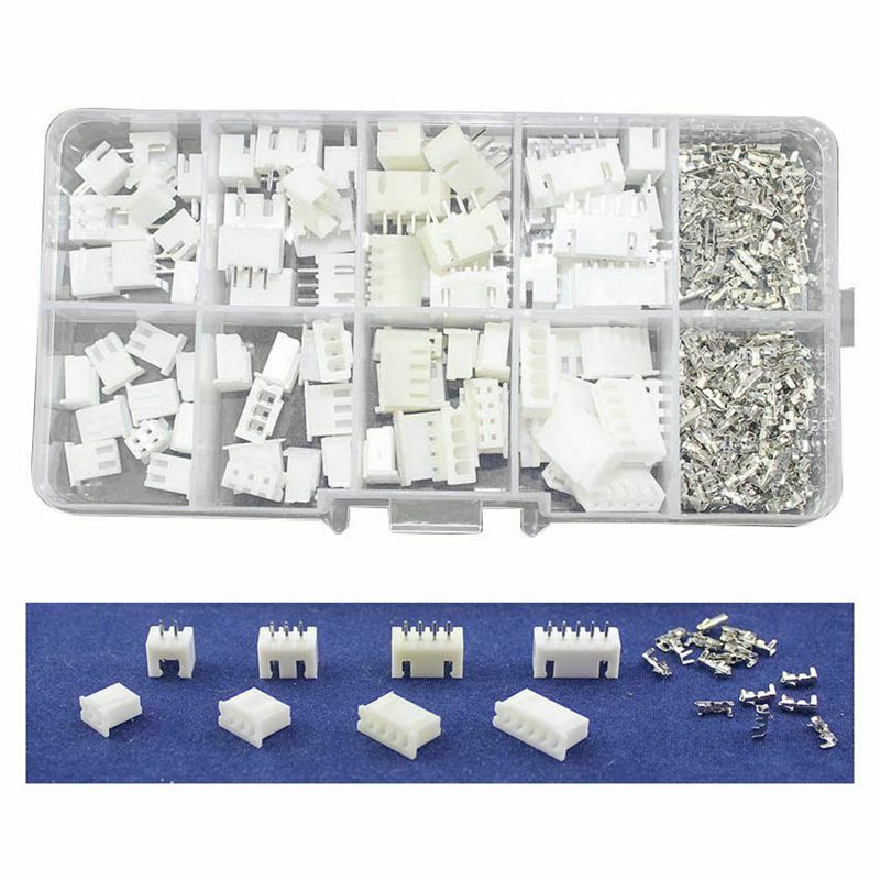 40 sets Kit in box 2p 3p 4p 5 pin 2.54mm Pitch Terminal / Housing / Pin Hea T3P2