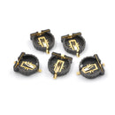 5pcs/set BS-1220-2 battery holder CR1220 coin cell holders SMD 1220 batter ES
