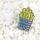 Creative French Fries Pin Brooches Milk Enamel Badge Jewelry Gift (Style 2) A