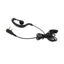2x Mic Headset Earpiece Earphone 2 PIN Hanger for Baofeng Walkie Talkie Rad