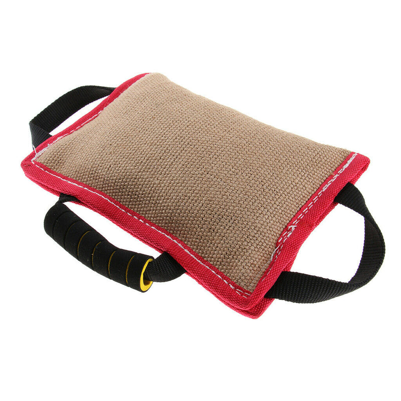 Dog Bite Pillow Training Tug Pet Sleeve Arm Durable Chewing Teeth Toys