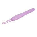 12pcs Aluminum Crochet Set TPR Handles Knitting Needles Kit Weaving Tools