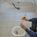 Drain Cleaner Remover Hair Clog Tool Rotating Handle F. Most Drains Sink Plunger