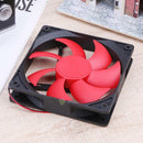 Mini 12cm 120mm DC12V 1800R 120x120x25mm  2Pin Cooling Fan for PC Computer