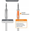 1.5 Metre 3.5mm Audio Extension Cable Lead AUX CD Jack Male to Female Stereo