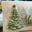 DIY Christmas Tree Metal Cutting Dies Scrapbooking Paper Cards Craft Stencil  Gw