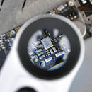 2 LED Microscope High Power 40x Light Magnifying Glass Handheld Magnifier UK