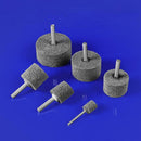 6pcs Non-woven Cylindrical Fiber Electric Grinding Heads Polishing Wheels