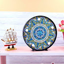 DIY LED Diamond Painting Mandala Full Special Shaped Light Home Decor (A)