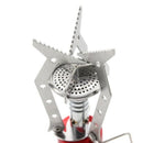 Bulin Mini Gas Stove Portable One-Piece Camping Stove for Outdoor Picnic Hi