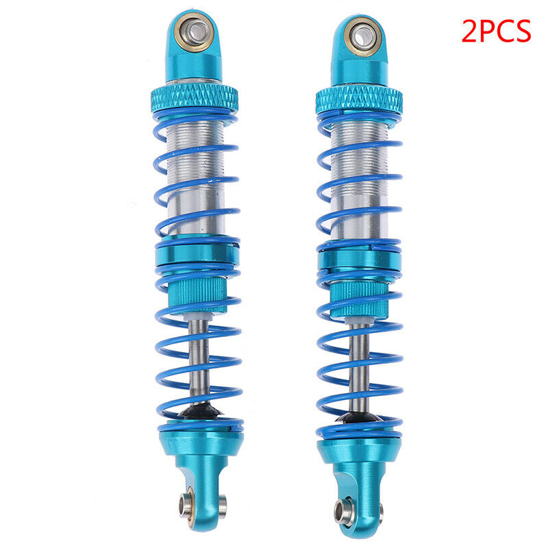 2Pcs Oil Adjustable 80mm Shock Absorber Damper for 1/10 RC Car Crawler SCX10 Gw