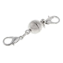 5 Pieces Ball Magnetic Jewelry Clasps with Lobster for Necklace Jewellery Making