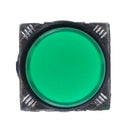 5X(AC 250V 5A SPDT 1NO 1NC 5 Pins Latching Green Push Button Switch w 220V C4H4)