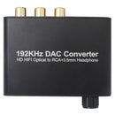 192kHz DAC Fiber Coaxial Converter 5.1 HD Digital Audio Decoder Support AC- F8I5