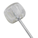 Percussion Stick Strike Bass Drum Beater Mallet, 7.87x1.77x0.2inch, Clear