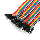 40X 20cm Dupont Male to Male Breadboard Jumper Wire Cable For Arduino Pi Hot