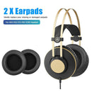 1 Pair Replacement  Ear Pads Earmuffs for AKG K52 K72 K92 K240 Headphones