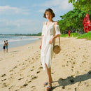 New Women Straw Bag Bohemian Bali Round Straw Rattan Bag Wicker Circle Beac