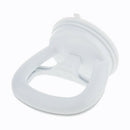 White Bathroom Suction Cup Grip Safety Bar Shower Grab Rail
