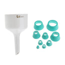 Rubber Buchner Funnel Flask Tapered Filter Adapter Cone&Buchner Funnel 60mm