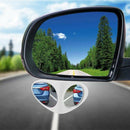 2 In 1 Car Blind Spot Mirror Wide Angle Mirror 360 Rotation Adjustable Conv E1Z9