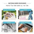 1Pc Travel Sanitizer Bottles Empty Refillable Plastic Bottle With Key Ring 30ml