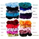 20Pcs Velvet Elastic Hair Bands Braider Hair Accessories Women Girls Hair Rin BX