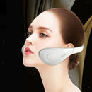 2x V Face Massager Device Facial Lifting  Tightening Skin Care White