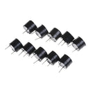 10Pcs Active Buzzer 3V 12mm Magnetic Long Continous Beep Tone Alarm Ringer   Z