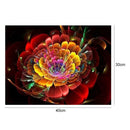 Fluorescent Flower 5D DIY Full Drill Diamond Painting Embroidery Stitch (E)