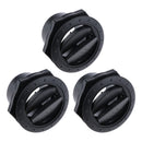3 Pack New Black RV RV Interior Air Conditioning Vent Ventilation 70x45mm