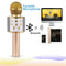 Handheld Bluetooth Wireless Karaoke microphone Phone Player MIC Speaker Rec