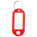 Key Ring Tags (50PCS red) E7M5
