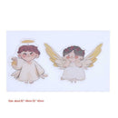 Silicone Stamp+Metal Cutting Dies Stencil Frame Scrapbook Angel Craft