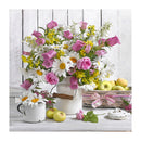 5D DIY Full Drill Diamond Painting Elegant Flowers Cross Stitch Kit (B260)