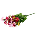 1 Bunch of Cineraria Artificial Flower Bouquet Home Office Decor U9A3